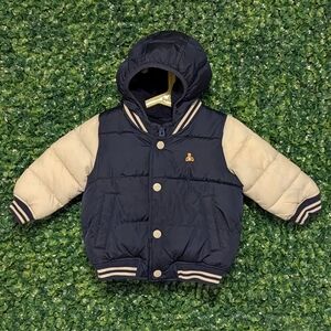 GAP Baby Varsity Puffer Jacket, 12-18M